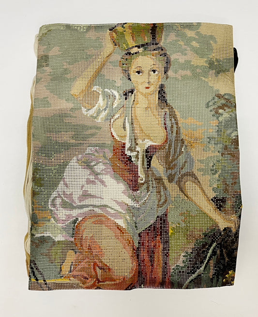 DAMA S KOŠARO 56X77